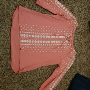 Girls old navy old navy three quarter sleeve shirt